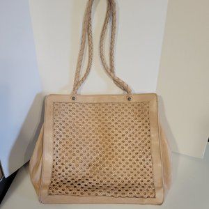 Hobo Inspire Woven Leather Large Woven Handbag
